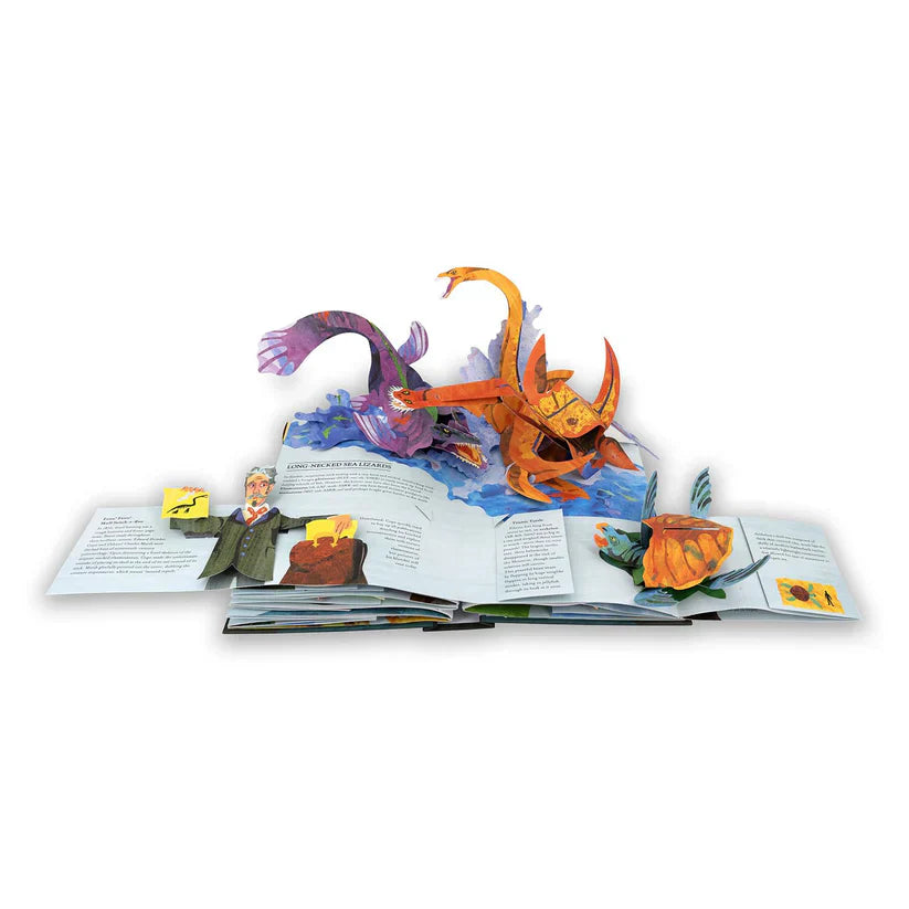 🦖3D Encyclopedia Prehistorica Series🦈Dinosaurs + Sharks & Sea Monsters — Pop-Up Book